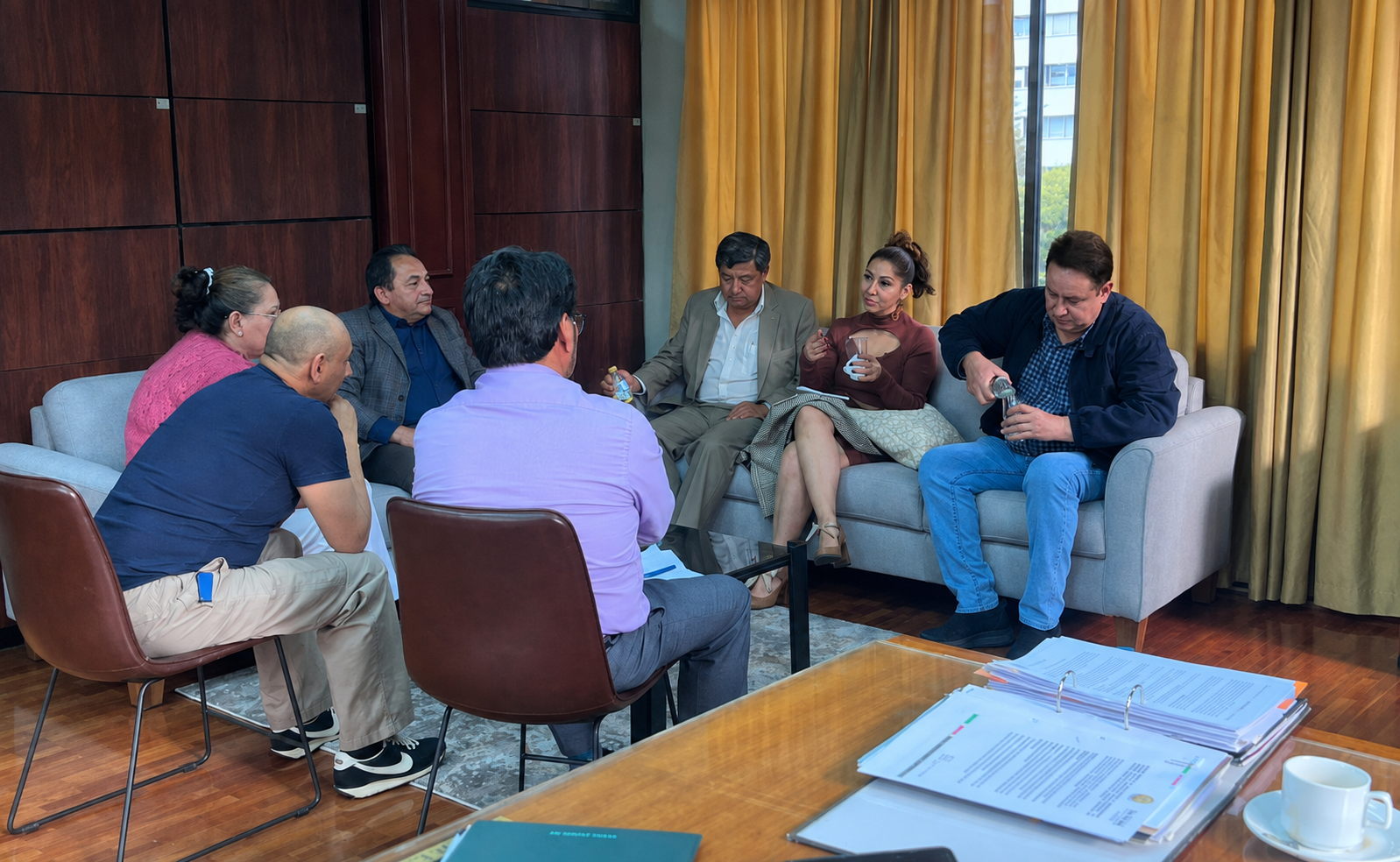 El Colegio de Médicos de Pichincha fortalece vínculos académicos e institucionales en su primera semana de gestión