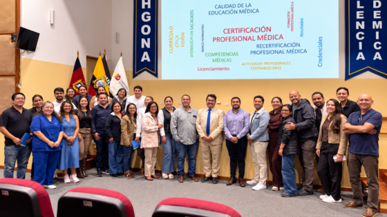 Colegio de Médicos de Pichincha impulsa jornadas de capacitación sobre certificación y recertificación médica en el Hospital Nueva Aurora